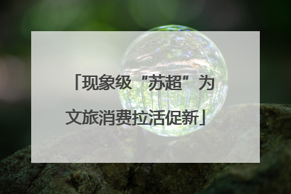 现象级“苏超”为文旅消费拉活促新