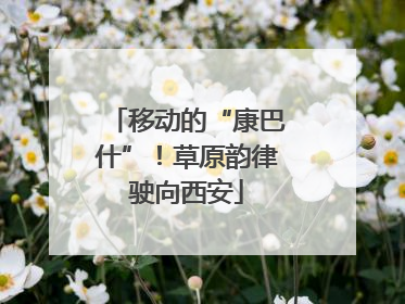 移动的“康巴什”！草原韵律驶向西安
