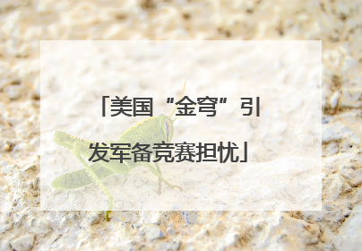 美国“金穹”引发军备竞赛担忧