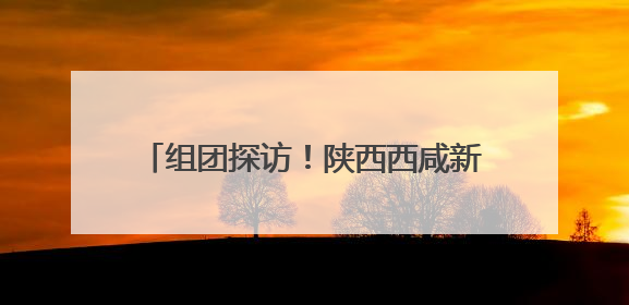 组团探访！陕西西咸新区这些地方的新变化