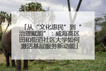 从“文化惠民”到“治理赋能”：威海高区田和街道社区大学如何激活基层服务新动能