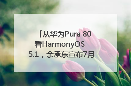从华为Pura 80看HarmonyOS 5.1，余承东宣布7月迎来首批机型升级