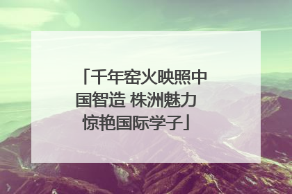 千年窑火映照中国智造 株洲魅力惊艳国际学子