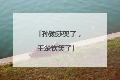 孙颖莎哭了，王楚钦笑了