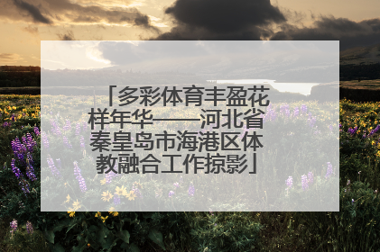 多彩体育丰盈花样年华——河北省秦皇岛市海港区体教融合工作掠影