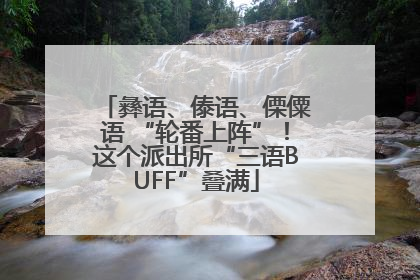 彝语、傣语、傈僳语 “轮番上阵”！这个派出所“三语BUFF”叠满