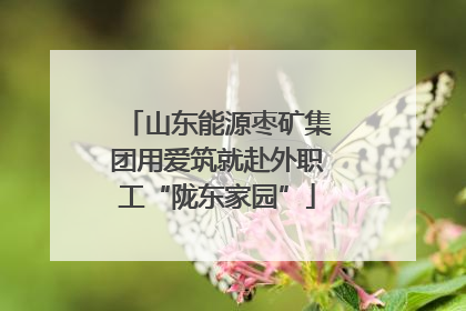 山东能源枣矿集团用爱筑就赴外职工“陇东家园”