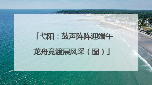 弋阳：鼓声阵阵迎端午 龙舟竞渡展风采（图）