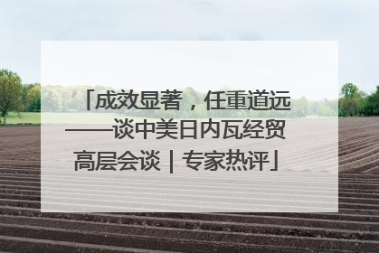 成效显著，任重道远——谈中美日内瓦经贸高层会谈｜专家热评
