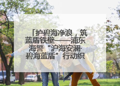 护碧海净浪，筑蓝盾铁壁——浦东海警“沪海安澜·碧海蓝盾”行动织密立体防控网