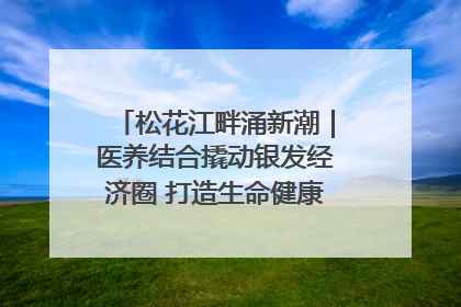 松花江畔涌新潮｜医养结合撬动银发经济圈 打造生命健康产业新样本