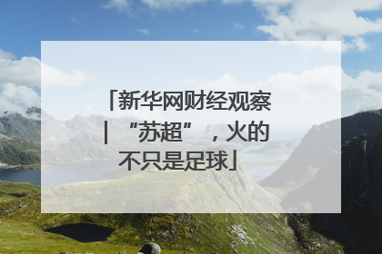 新华网财经观察｜“苏超”，火的不只是足球