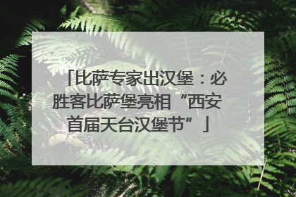 比萨专家出汉堡：必胜客比萨堡亮相“西安首届天台汉堡节”