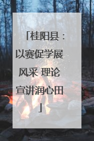 桂阳县：以赛促学展风采 理论宣讲润心田