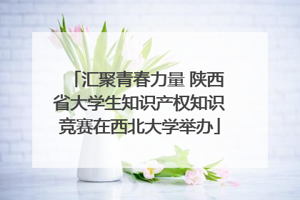 汇聚青春力量 陕西省大学生知识产权知识竞赛在西北大学举办