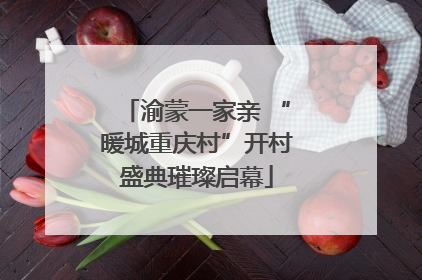 渝蒙一家亲 “暖城重庆村”开村盛典璀璨启幕
