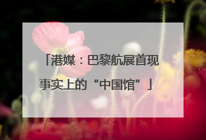 港媒：巴黎航展首现事实上的“中国馆”