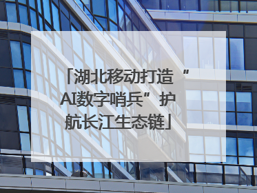 湖北移动打造“AI数字哨兵”护航长江生态链