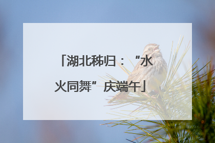 湖北秭归：“水火同舞”庆端午