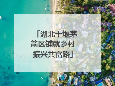 湖北十堰茅箭区铺就乡村振兴共富路