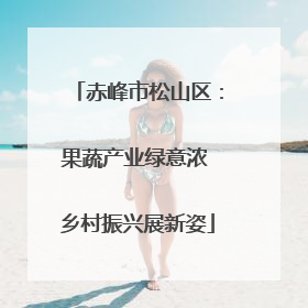赤峰市松山区：果蔬产业绿意浓 乡村振兴展新姿