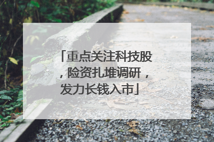 重点关注科技股，险资扎堆调研，发力长钱入市