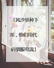 风沙里种下光，他们用代码驯服电流