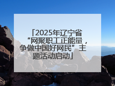 2025年辽宁省“网聚职工正能量，争做中国好网民”主题活动启动
