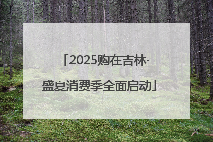 2025购在吉林·盛夏消费季全面启动
