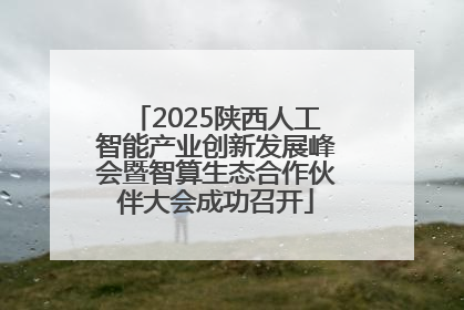 2025陕西人工智能产业创新发展峰会暨智算生态合作伙伴大会成功召开