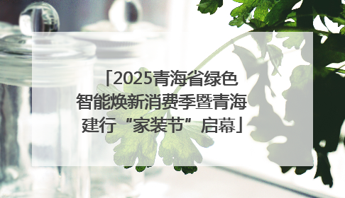 2025青海省绿色智能焕新消费季暨青海建行“家装节”启幕