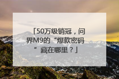 50万级销冠，问界M9的“爆款密码”藏在哪里？